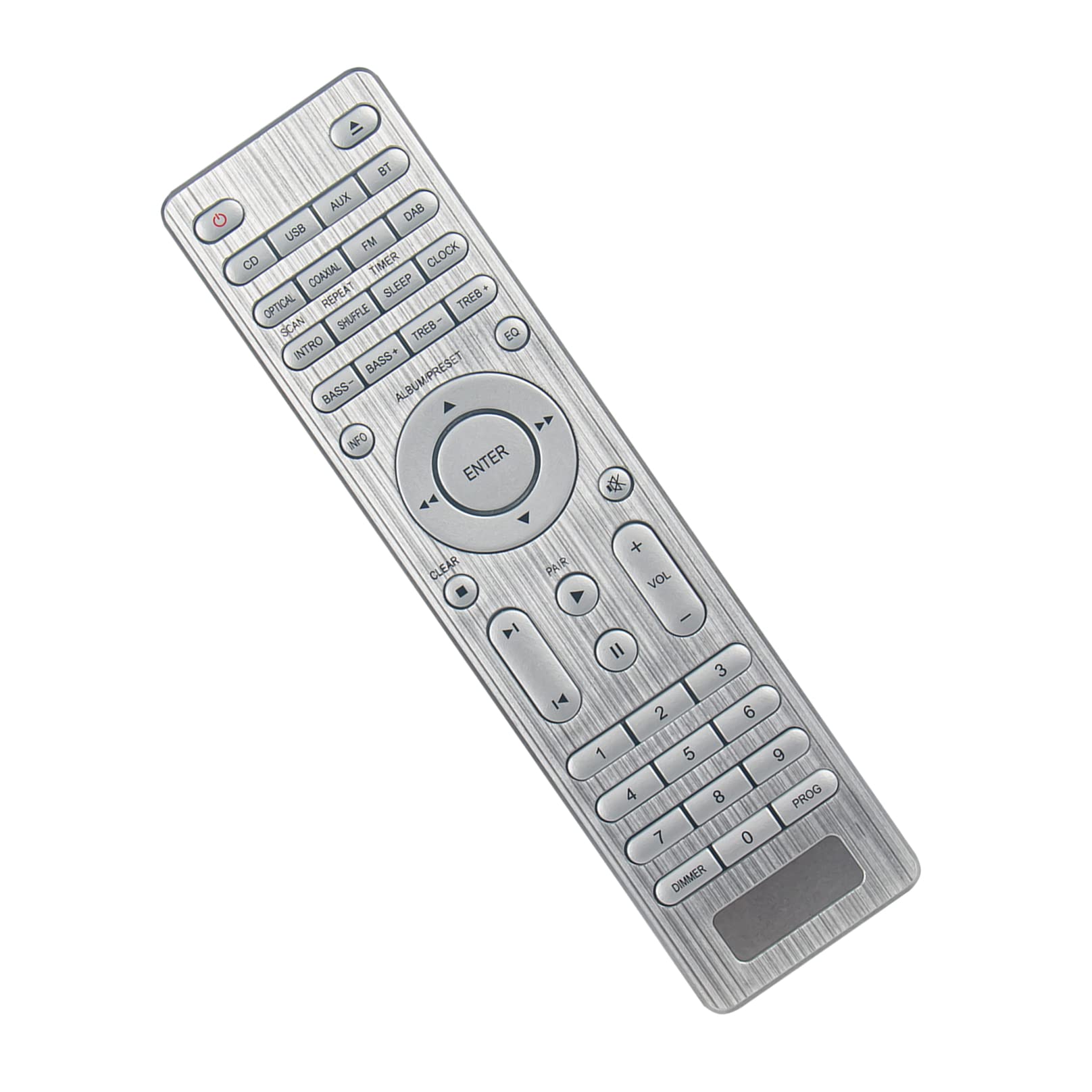 105000986 Replacement Remote Control -VINABTY-fit for JVC Hi-Fi Systems 105000986 remote control UX-D457S UXD427S UX-D427S UXD457S - Image 2