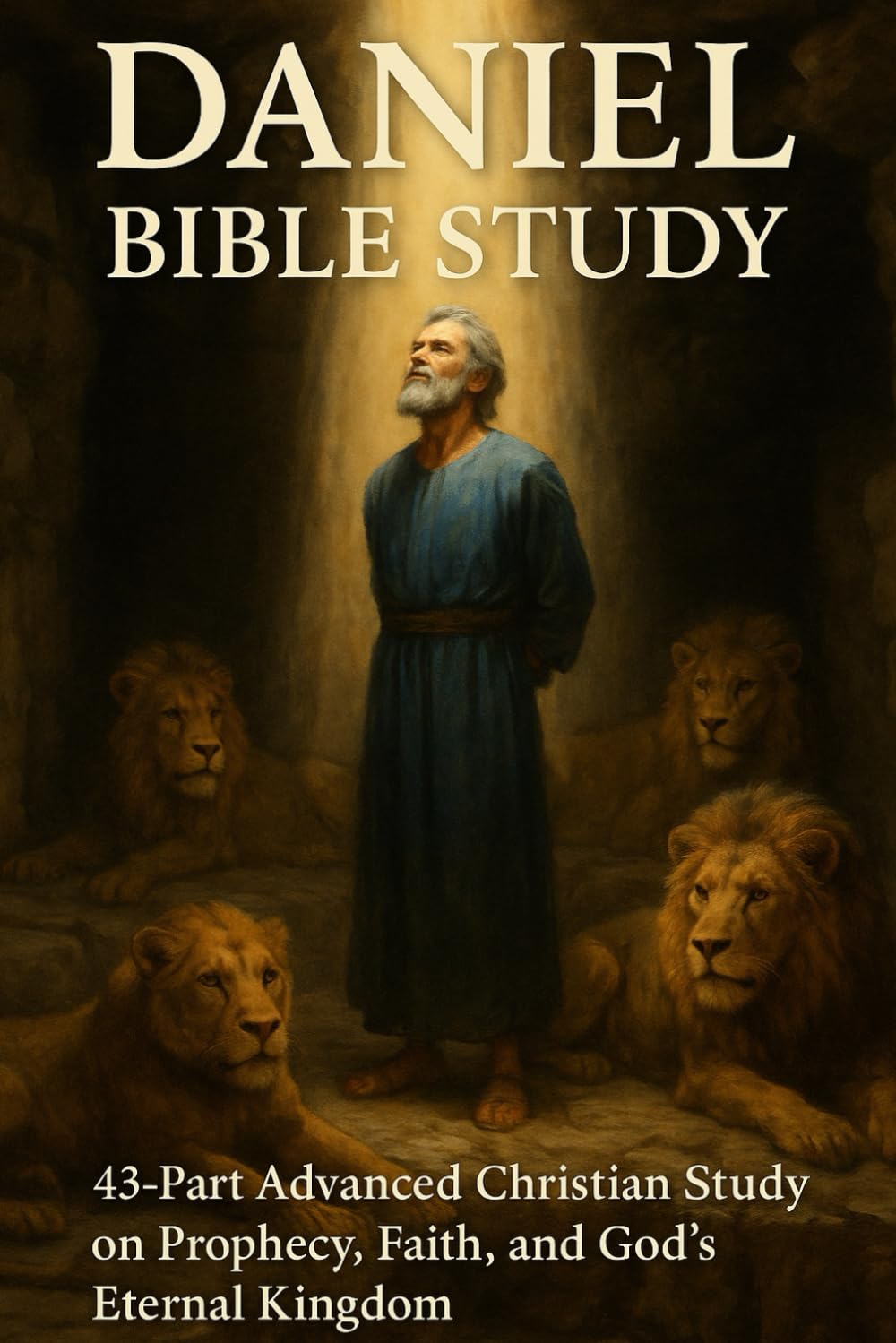 Daniel Bible Study: 43-Part Advanced Christian Study on Prophecy, Faith, Prayer, and God’s Eternal Kingdom (NIV, 6x9 Study Guide) (Old Testament Bible ... Growth with GHOSTLIGHT OPERATOR 743)