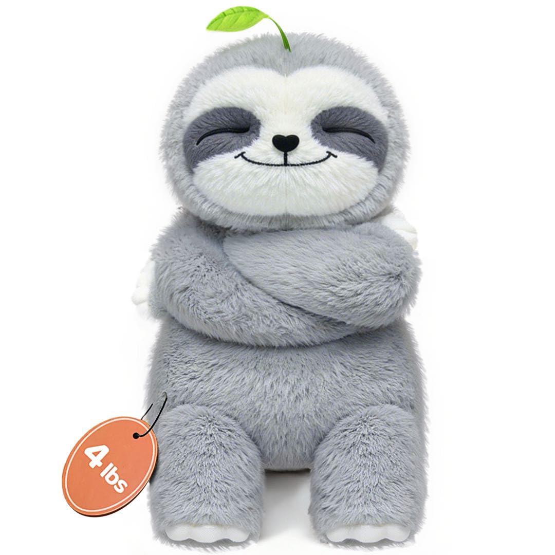 Mewaii Weighted Sloth Teddy Plush