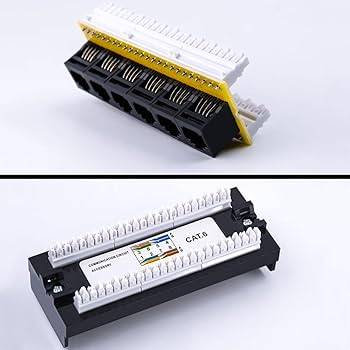 Amazon.com: Yankok [CAT6 6 Port Replace Patch Panel