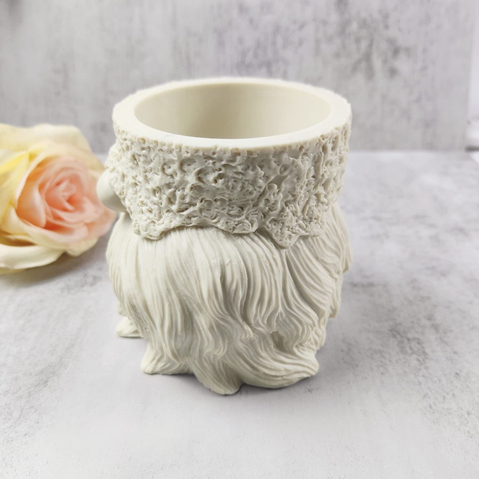 Stampo in silicone per vaso fiori, fusione resina