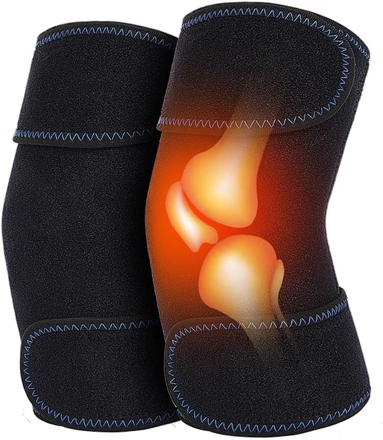 Heaty Knee Pads For Warmth Keeping Old And Cold Leg Joints Warm By Themselves
