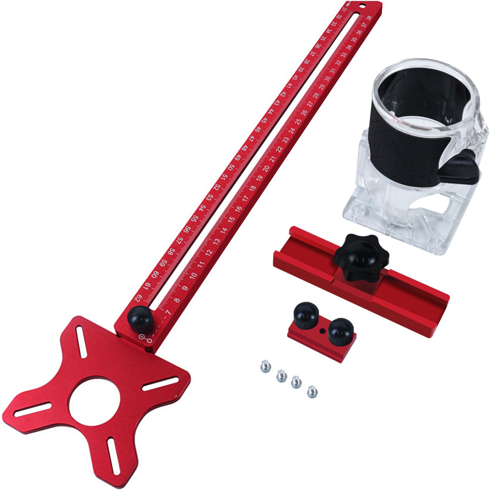 Hdoytxxm Woodworking Edges Trimmer Bracket With Adjustable Base Enhances Stability Efficiency For Efficient Boosts Stable Woodworking Tool