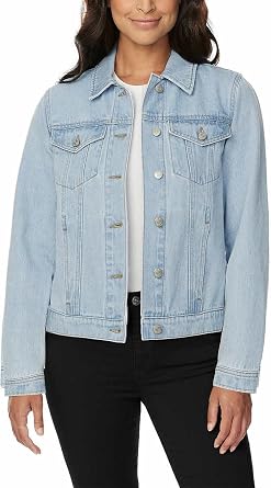 Buffalo David Bitton Womens Classic Denim Jacket as1, alpha, m, regular, regular, Light Indigo
