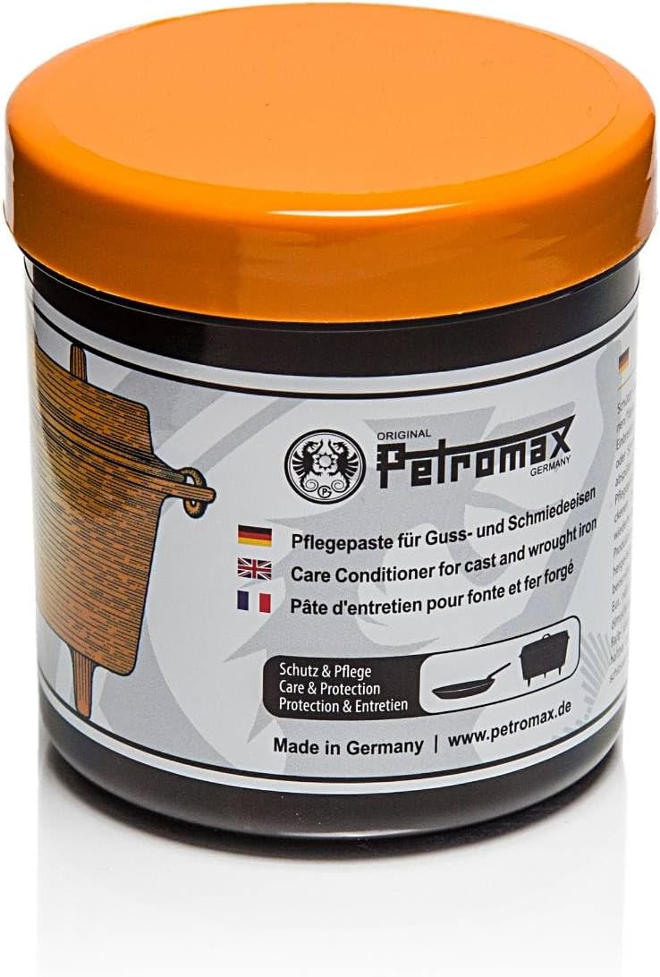 Petromax Care and Seasoning Conditioner, to Maintain and Preserve Cast and Wrought Iron Cookware, Season Dutch Ovens