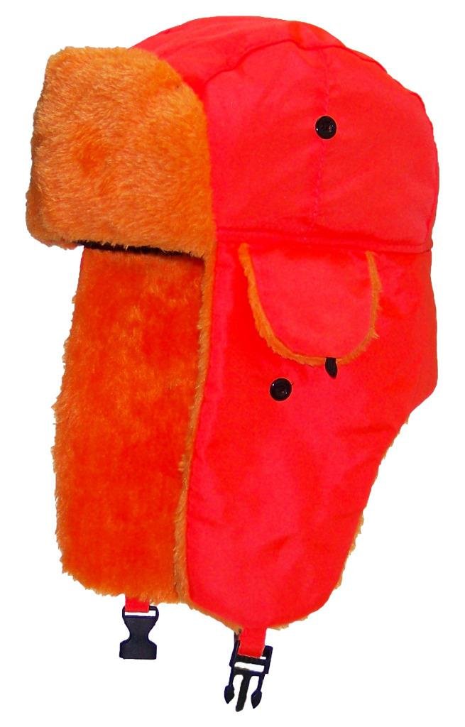 Big Kids Lightweight Neon Russian/Trooper Faux Fur Cap(One Size)