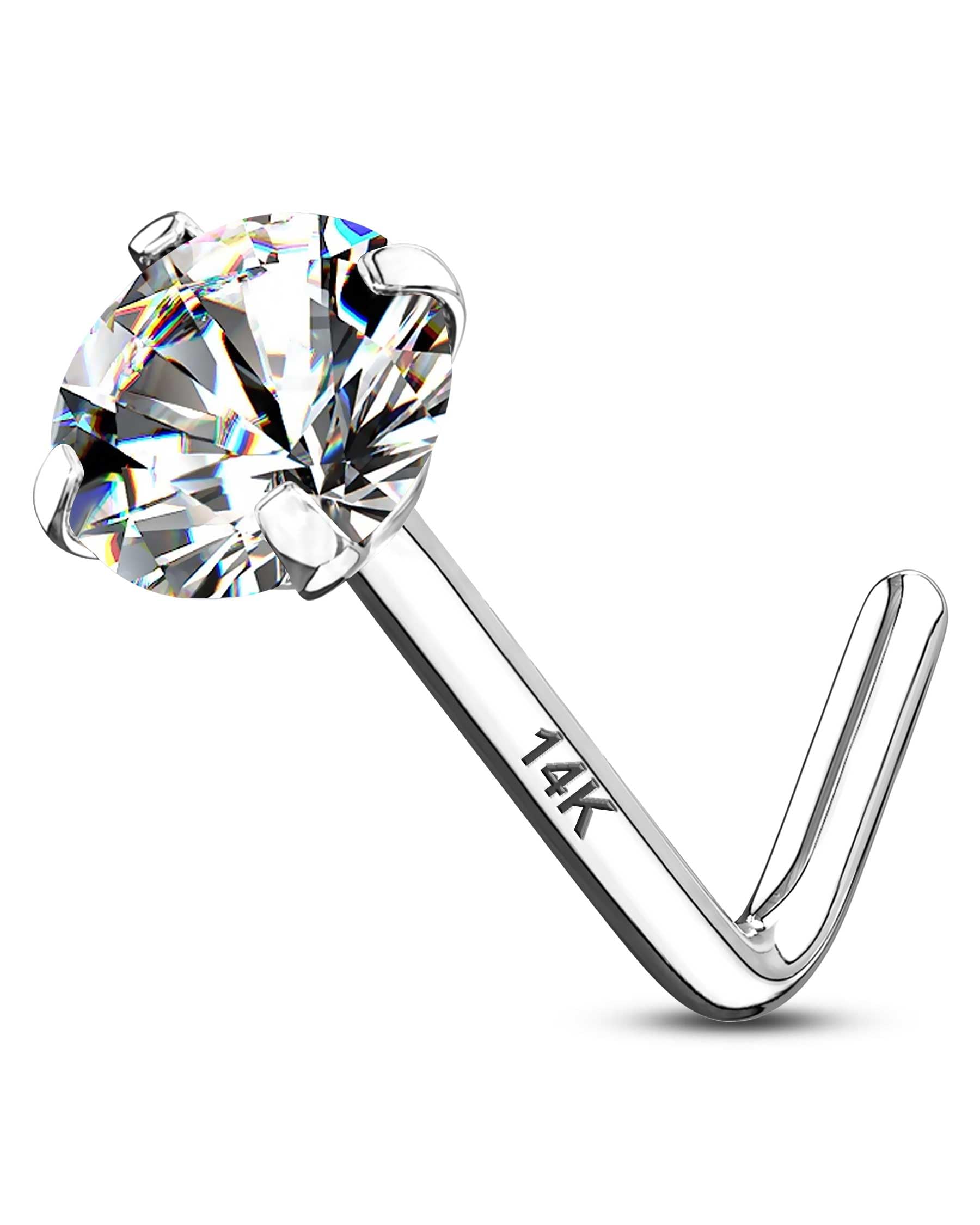 CM Crareesi Mania 14K Nose Studs