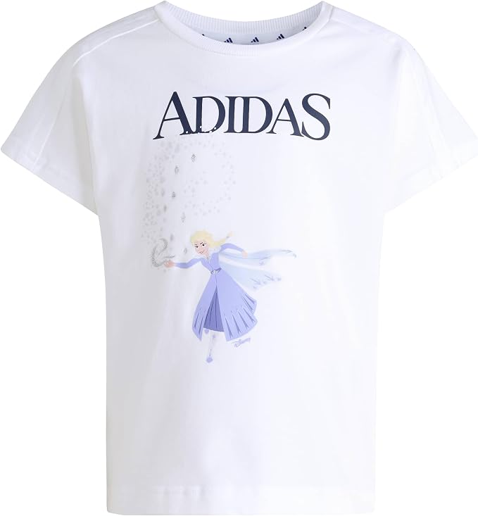 Camiseta Adidas Disney Frozen para Niñas Talla 4-5 Años