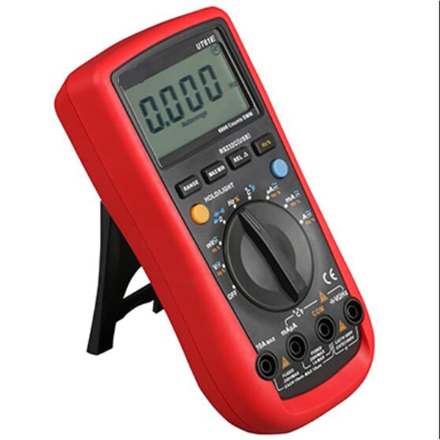 UT61E Digital Multimeter True RMS Peak Meter PC Connect AC DC Voltage Relative Mode 22000 Counts Data Hold.
