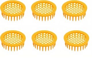 6-Pack Plastic Queen Bee Cage – Reusable ABS Beekeeping Tool for Safe Queen Introduction, Transport & Isolation – Durable Ventilated Design for Busy Beekeepers