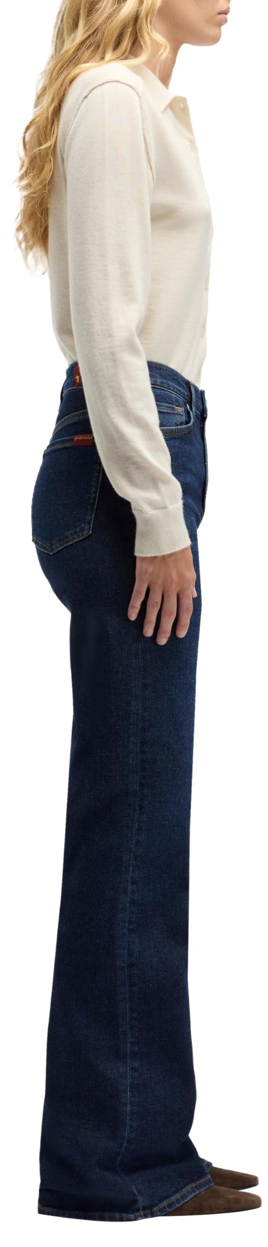 7 For All Mankind Damen Jeans Modern Dojo Bluecrest