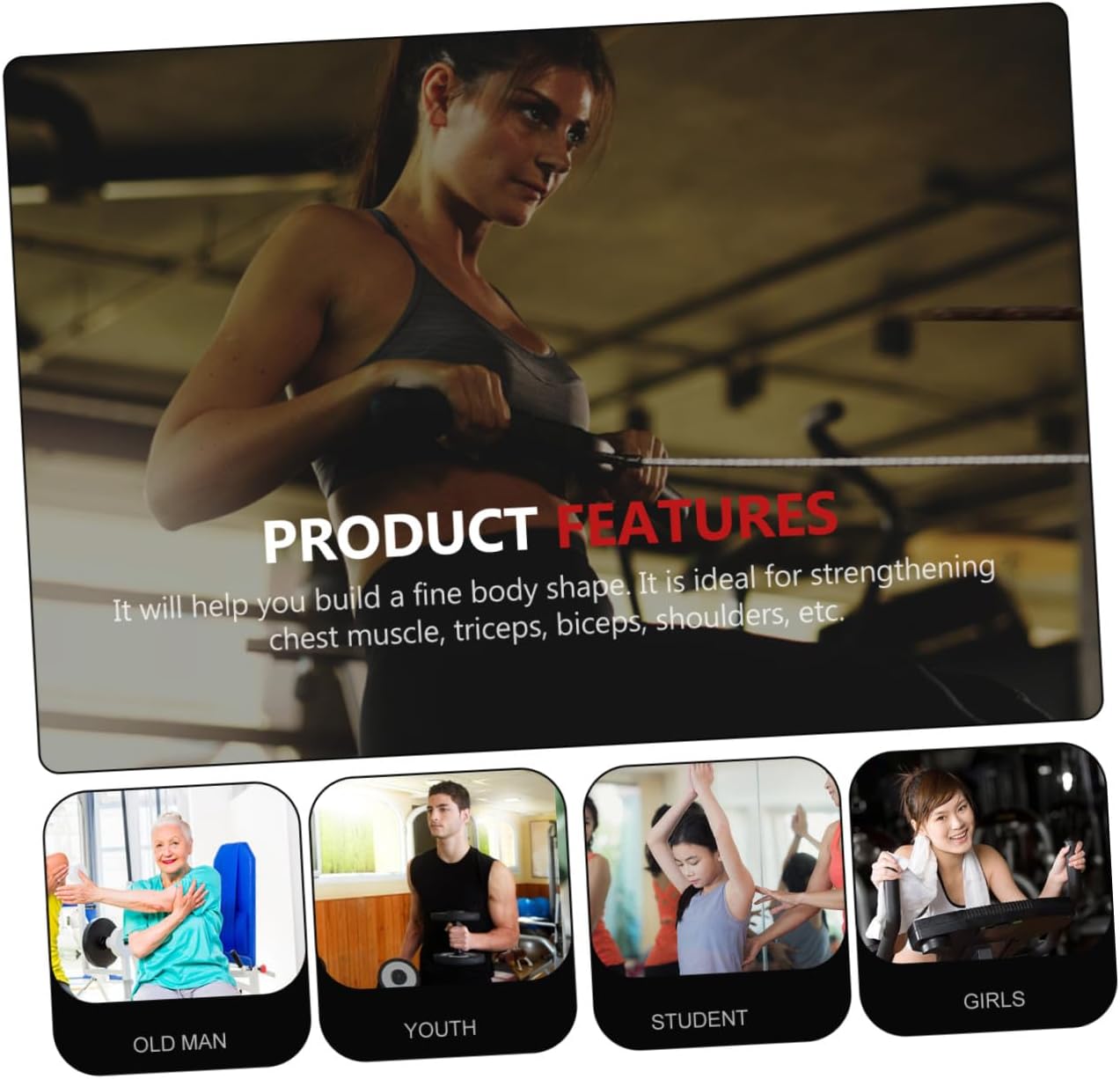 T-Bar Row Attachment Barbell Handle Multi-Grip Solid Handle for Strength Training Non-Slip Grip Compatible Barbell Bars for Core Workout and Fitness Equipment