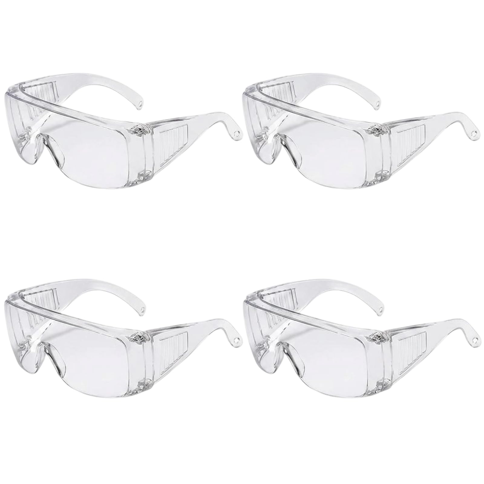GLQYGZ 4 PCS Protective Glasses, for Industrial, DIY, and Outdoor Activities, Anti - fog Function, Essential for Daily Use, Ideal for Home, Workplace