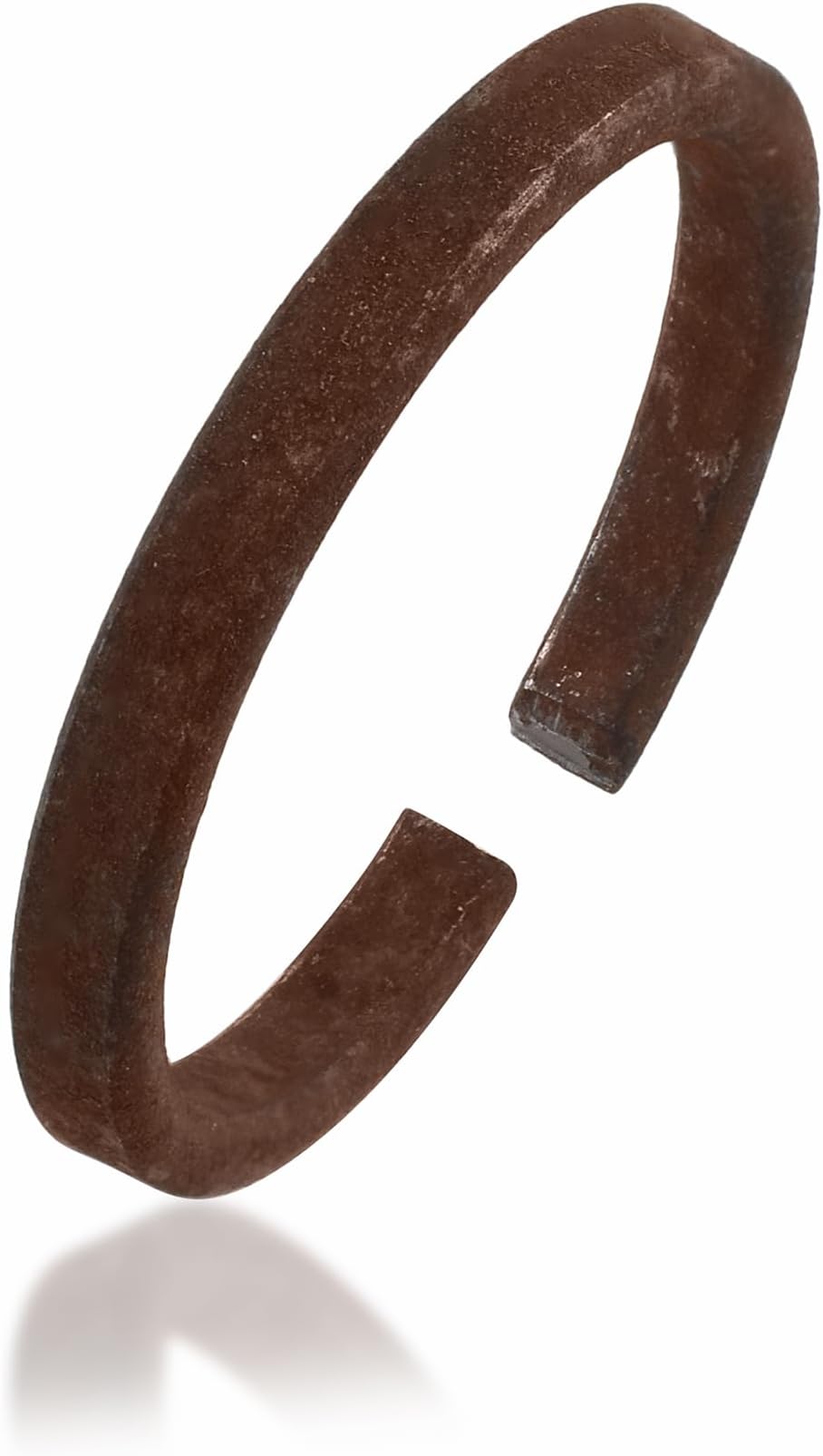 Real Original Allahabad Sangam Ganga ki naav ki keel ka challa finger ring purified and energised Astrology Shani dosh sade saati remedy-Adjustable size (ORNI8165), One Size, Iron, No Gemstone