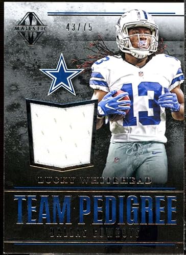 Lucky Whitehead Card 2017 Panini Majestic Team Pedigree Materials #11