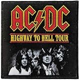 Ac/Dc Highway To Hell Tour Woven Patch Size One Size