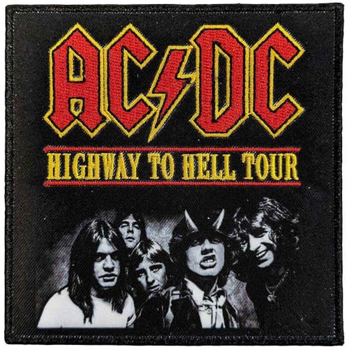 AC/DC Highway to Hell Tour Woven Patch One Size
