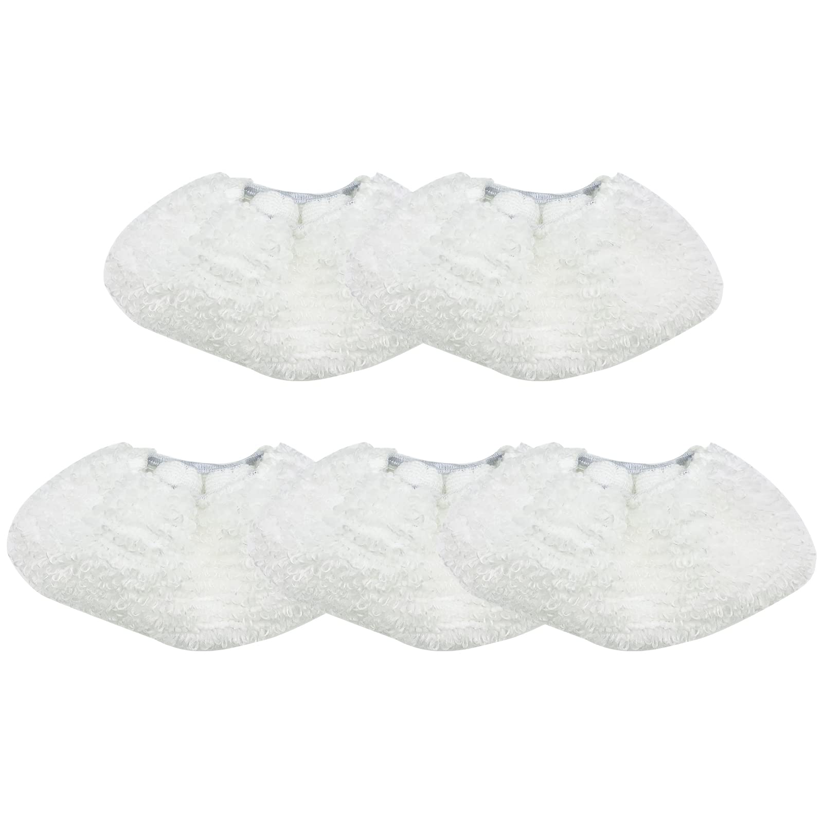 Microfibre Mop Covers for Karcher EasyFix SC 2 SC 3 SC 4 SC 5 Steam Cleaner,Replacement Microfibre Mop Cover Cloths, 5 PCS