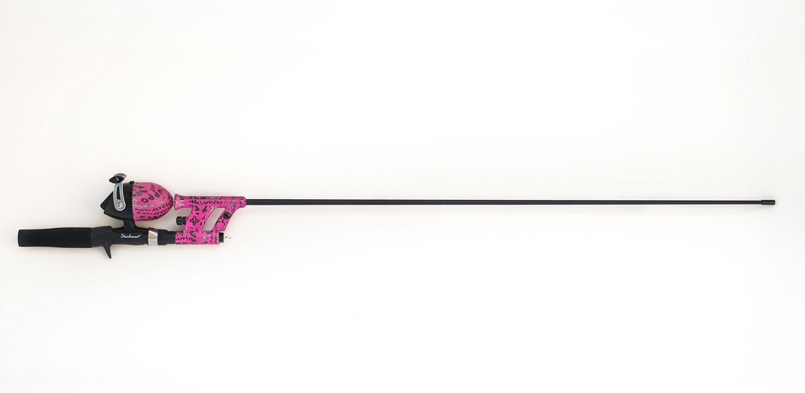 Steinhauser Deluxe Tangle Free Fishing Combo Toy, Pink KAFDNTC15P