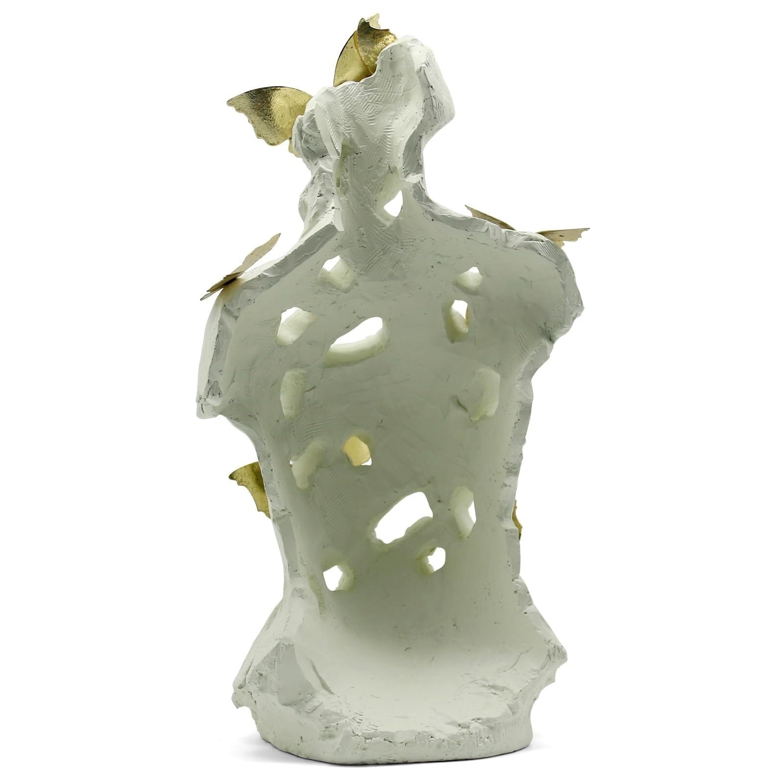 Regalos de cumpleaños Estatua y Escultura de Busto Femenino, decoración artística estatuilla Dama, Adorno estético Esculturas y decoración para el hogar(Beige)