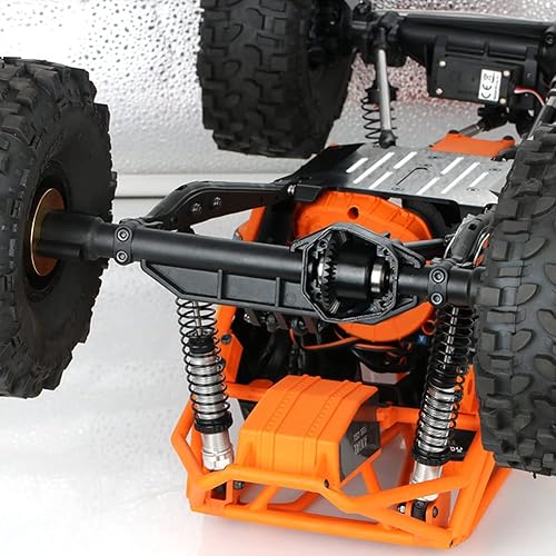 Miniatura 5 de KYX Carreras de acero endurecido engranaje cónico conjunto de ejes delanteros y traseros actualizaciones piezas accesorios para 1/10 RC coche axial