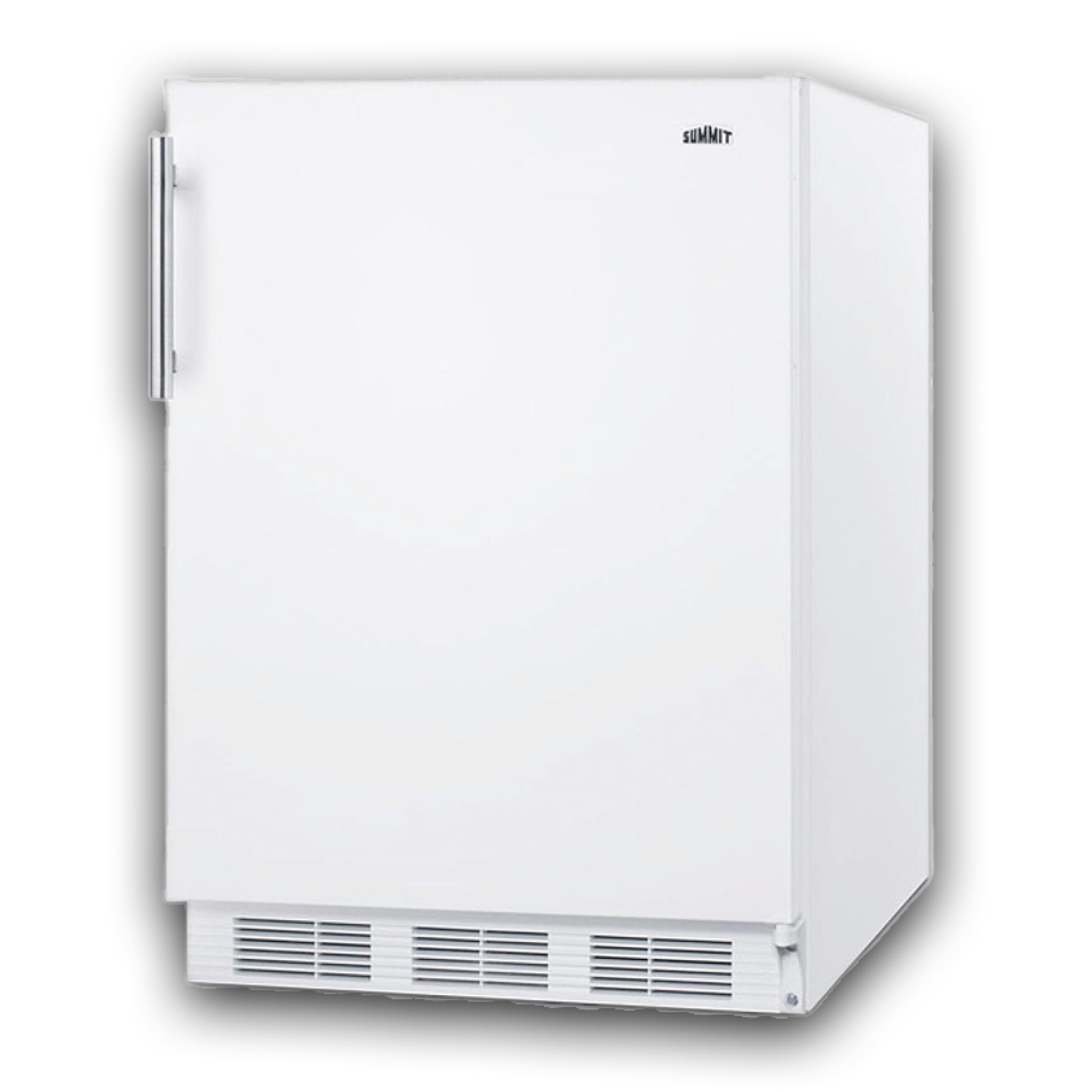 Summit 24" Refrigerator, Peak24 Undercounter Fridge, 5.5 cu.ft. Capacity, White - FF61W