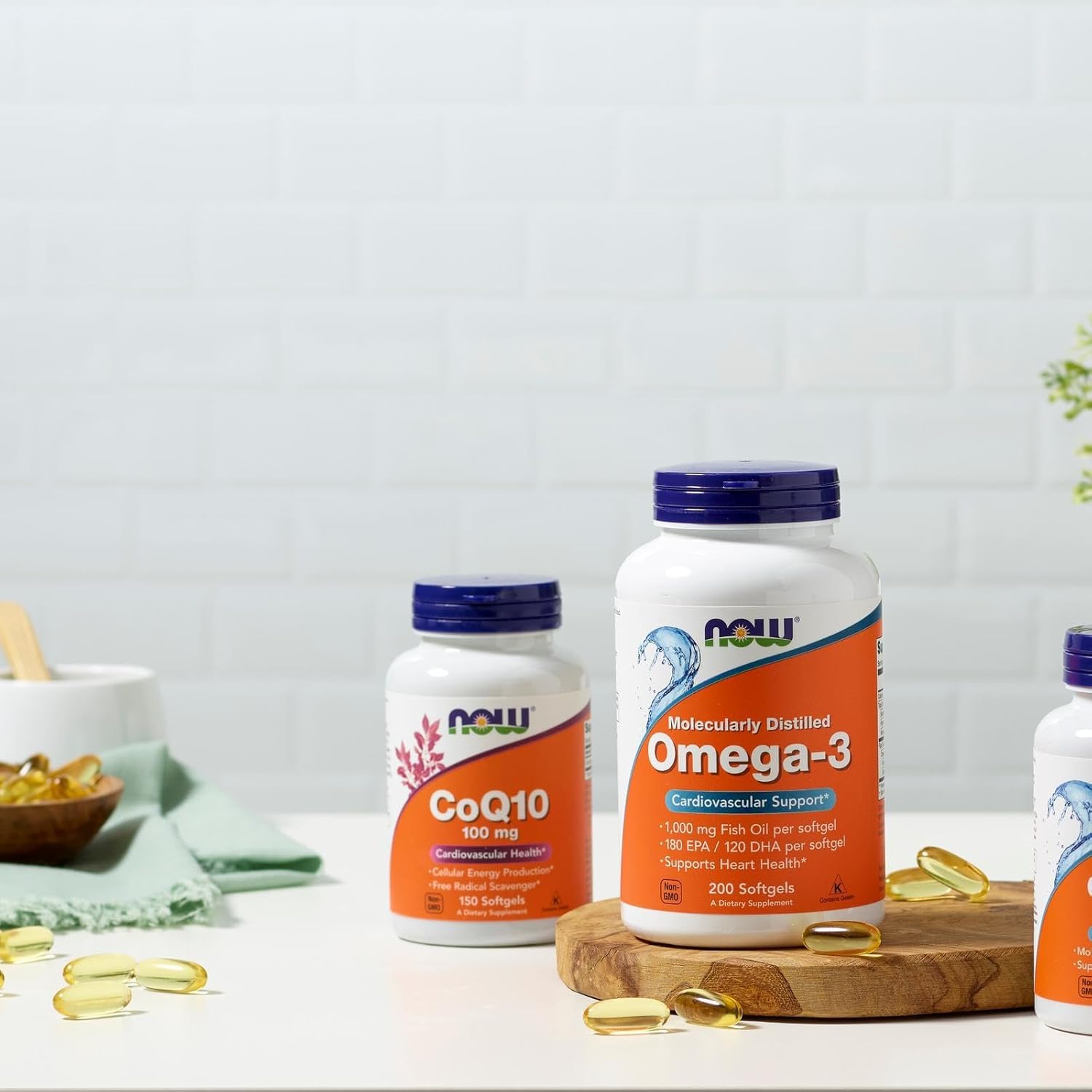 NOW Foods CoQ10 100 mg, 200 Softgels — Amazon image 6