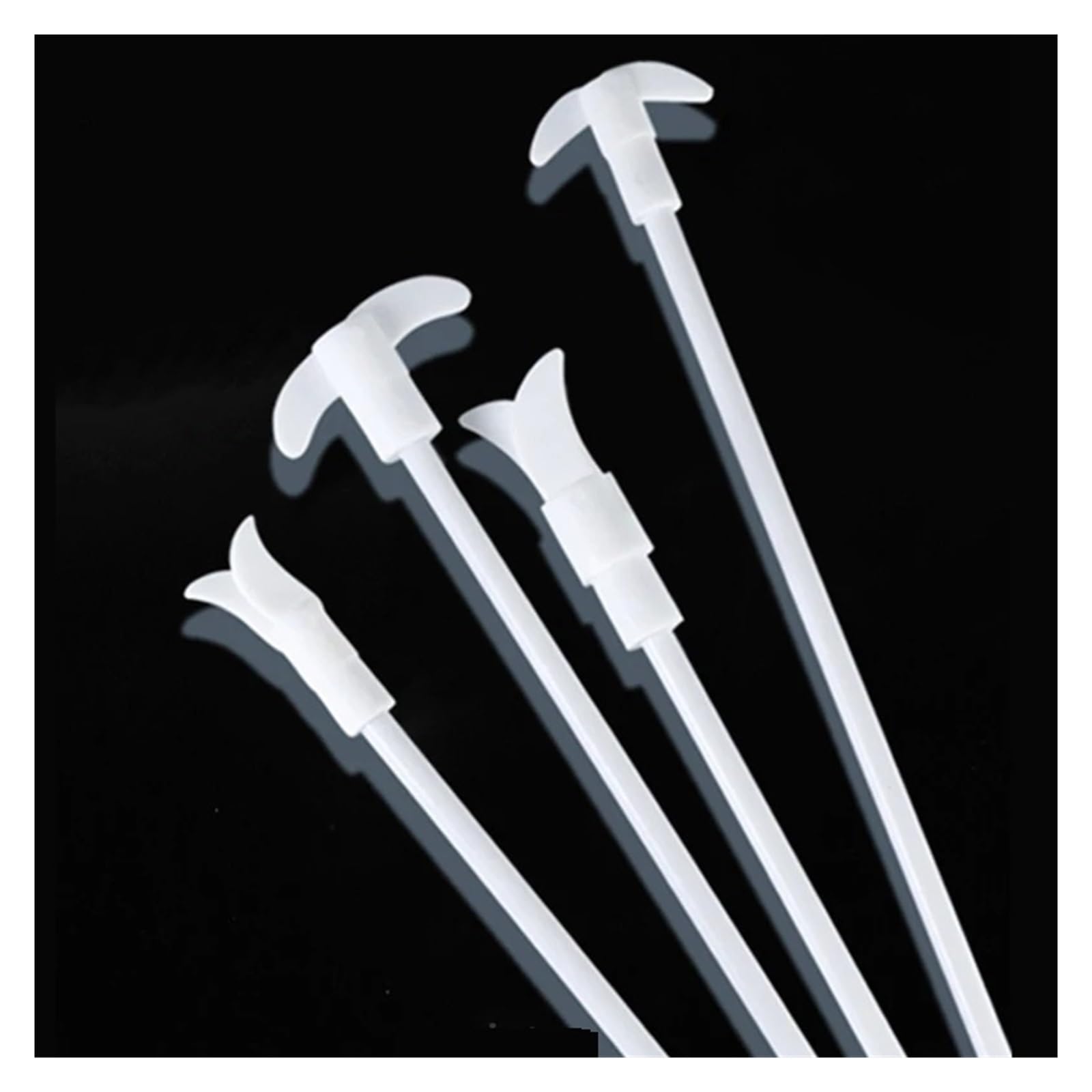 PTFE mieszadło wału mieszadłowego długość: 250 mm, 300, 400, 500, łopatka do mieszania PTFE, średnica wiosła: 40, 55, 65, 85, 100, 118, mieszadło, ostrze mieszadło, średnica pręta: 7, 1 sztuka (50 mm