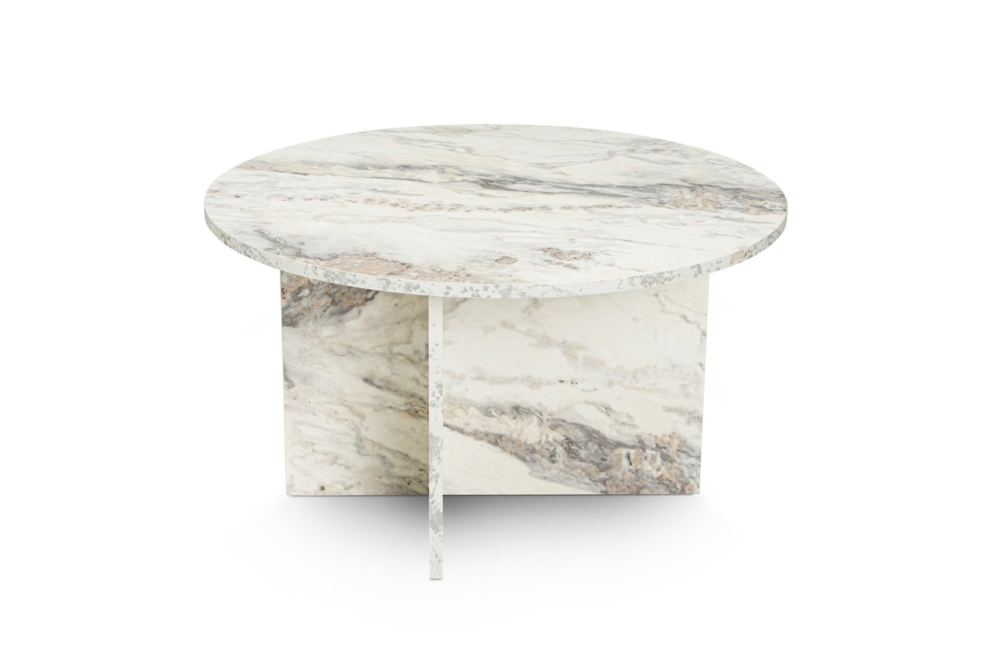 Table basse Hanah Home Freesia Marble pour sublimer vos soirées apéritif entre amis