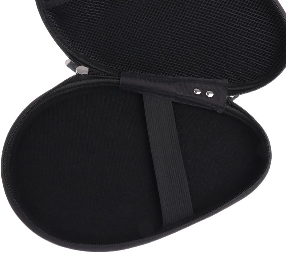 MonkeyJack Waterproof Material Table Tennis Racket Hard Case Ping Pong Bat Bag Cover Hold 2 Paddles Silver Dark Blue - Dark Blue : Sports & Outdoors