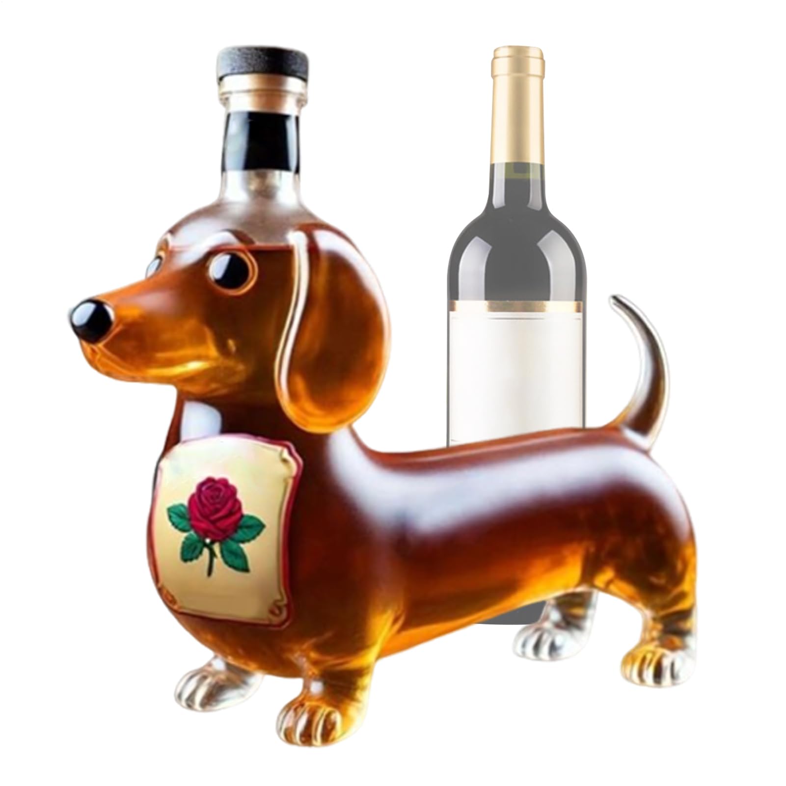 Bottiglie di liquore in - bottiglie di per vino | Statua di animali decorativi, carafftre trasparente in contenitore di vino per compleanno, appeso in casa, capacità moderata