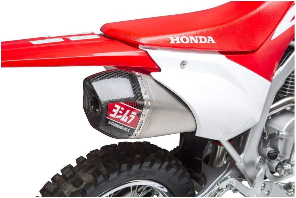 Yoshimura RS-9T Complete Exhaust with Stainless Header (Enduro/Stainless/Stainless/Carbon Fiber) for 19-22 Honda CRF125F