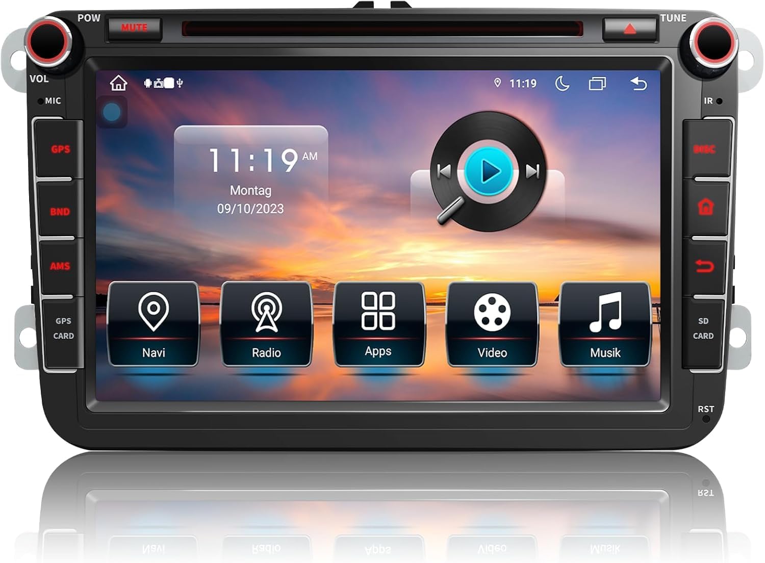 Faszinierend Doppel Din Radio Mit Navi Bild