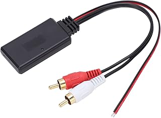 Adaptador AUX IN Bluetooth Aux in Cable para carro, rádio estéreo 2RCA Bluetooth adaptador de áudio sem fio universal para Pioneer com porta RCA