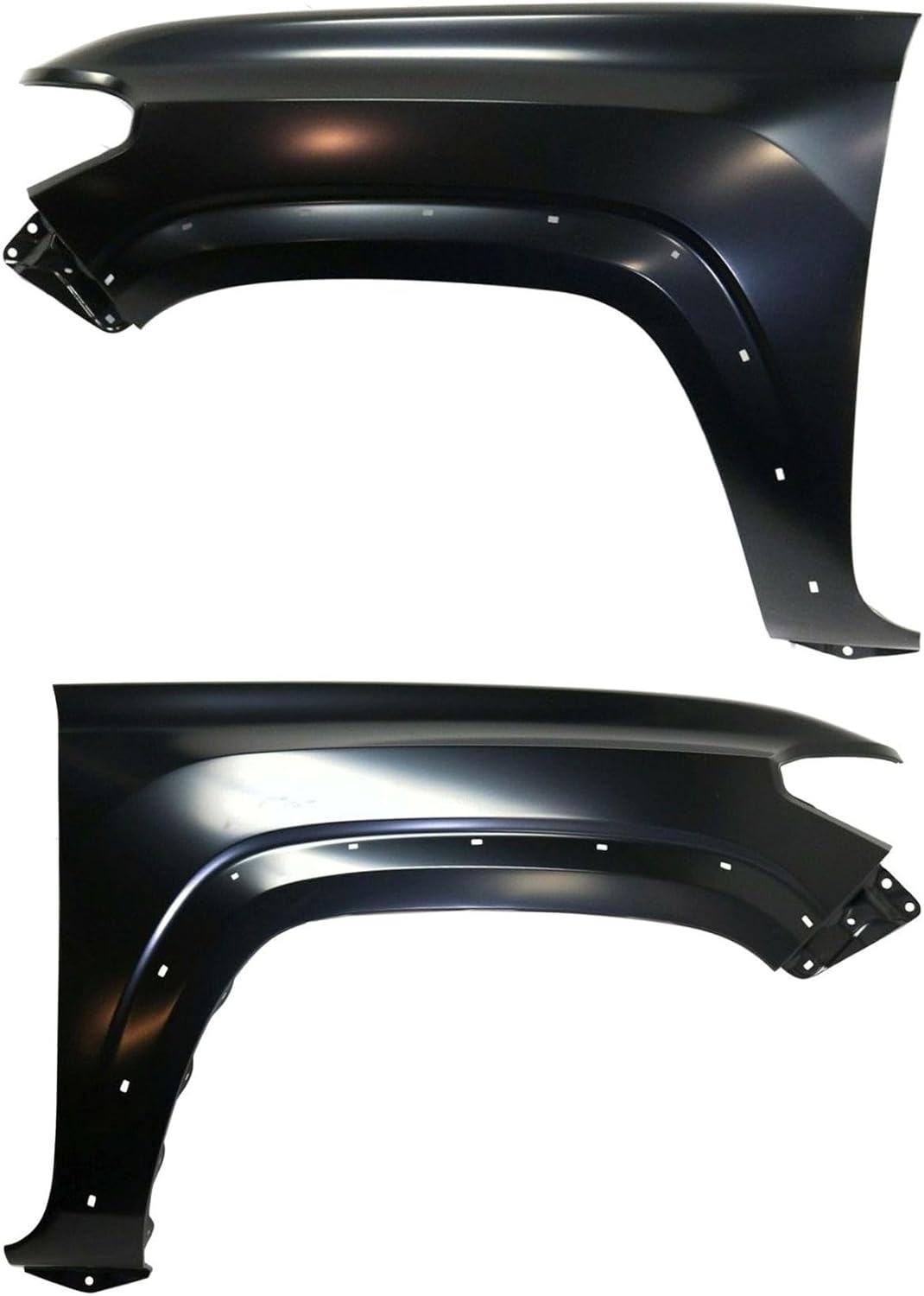 Quarter Panel Set of 2 Front Left Right Primed Steel with Holes Repair Patch for Toyota for Tacoma Limited/SR5/ off-Road/Sport 16-Pro 17-18 Car