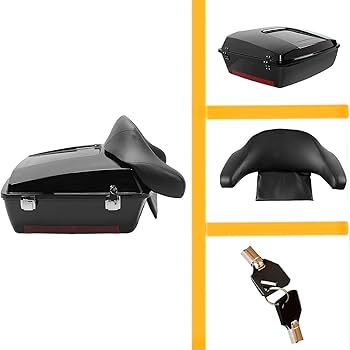 Amazon.com: ECOTRIC Chopped Motorcycle Storage Trunk w