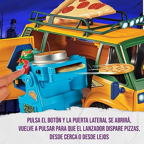 Tortugas Ninja Pizza Fire Delivery Van para jugar en casa 4