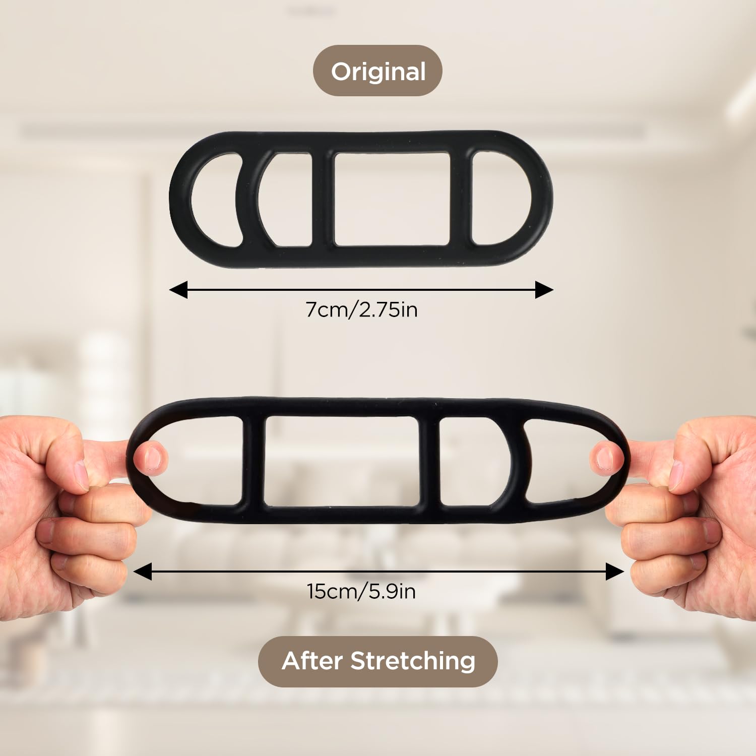 Bande élastique Pour Lumière De Vélo, Support De Téléphone Portable