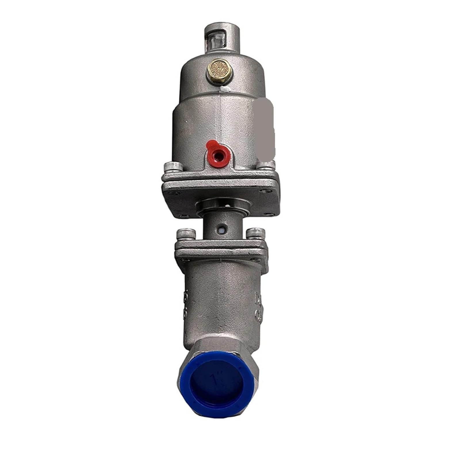 Vanne à siège pneumatique DN32 en acier inoxydable NF NO pour régulation fluide
