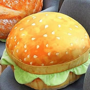 Amazon.co.jp: バーガークッションパンパン枕クッションソファ