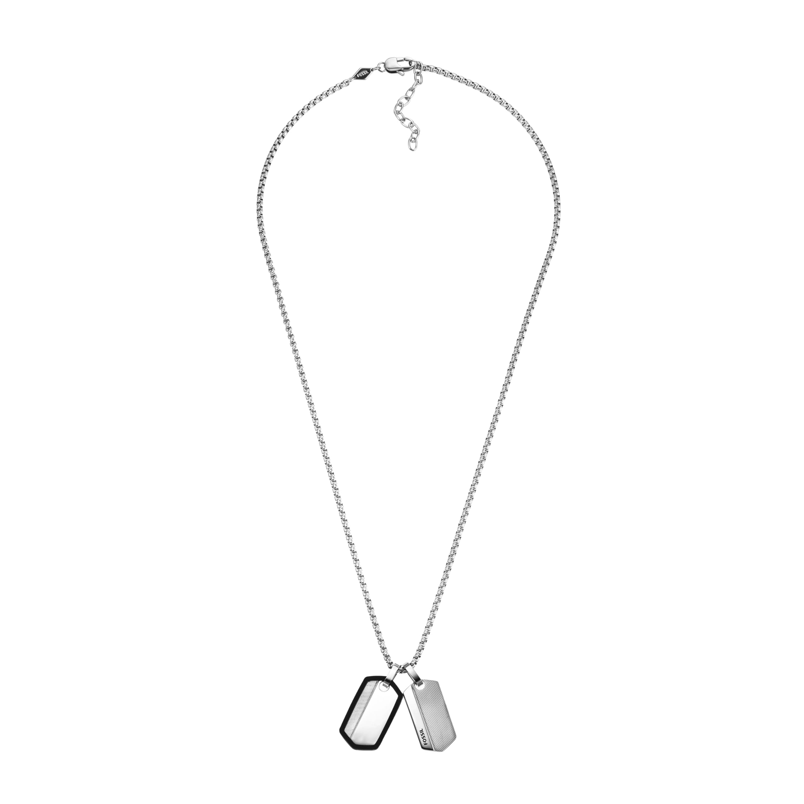 Fossil Womens Vintage Casual Silver Necklace Jf03996040 (B09RGD7NH6) Amazon Price History, Amazon Price Tracker