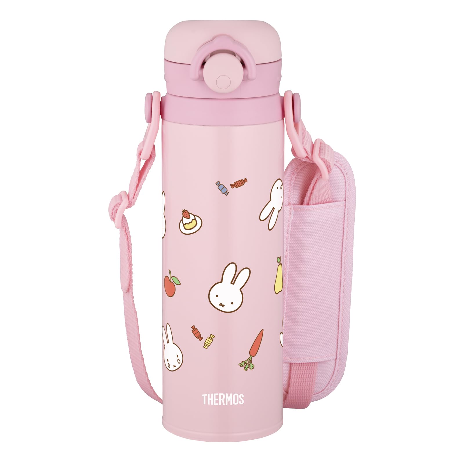 ミッフィースタイルサーモス水筒　ピンク（ちらし）2本セット500ml・350ml Amazon.co.jp: サーモス 水筒 キッズケータイマグ 500ml ミッフィー
