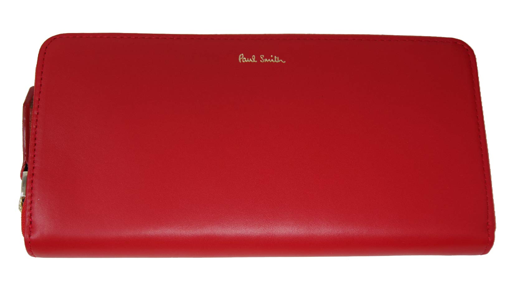 ⭐️ 未使用 ポールスミス レザー ラウンドファスナー 長財布 オレンジ 鑑定済 Paul Smith 未使用 ポールスミス ラウンドファスナー 長財布