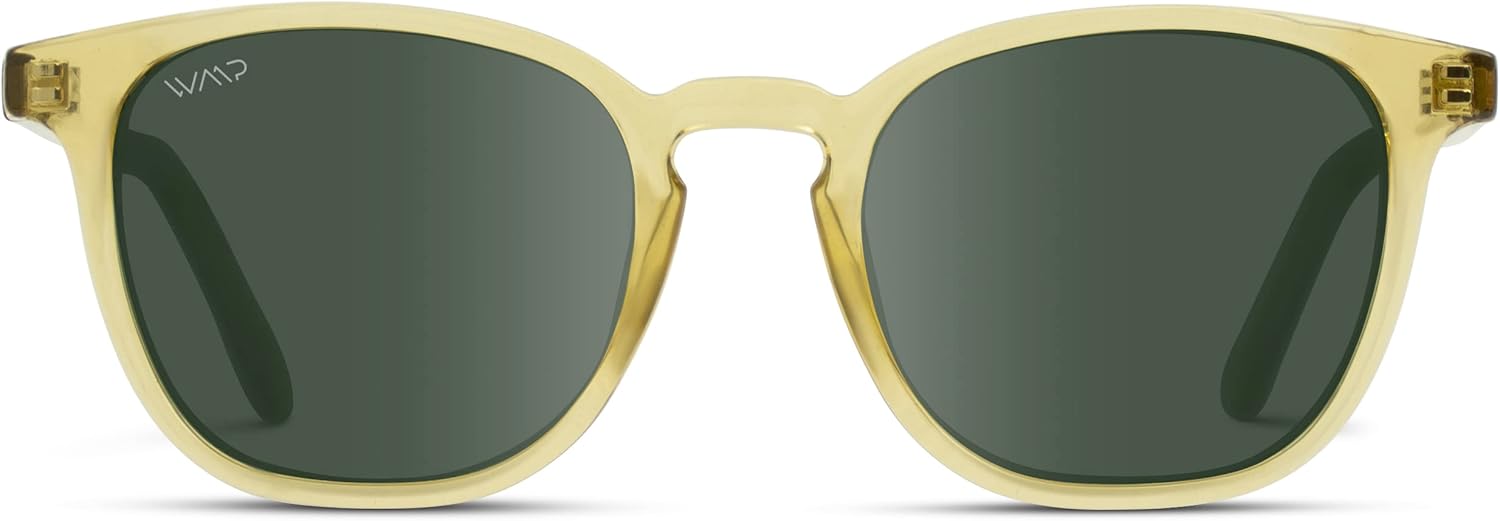 WearMe Pro Polarized Retro Rectangular Mens Sunglasses - Image 2