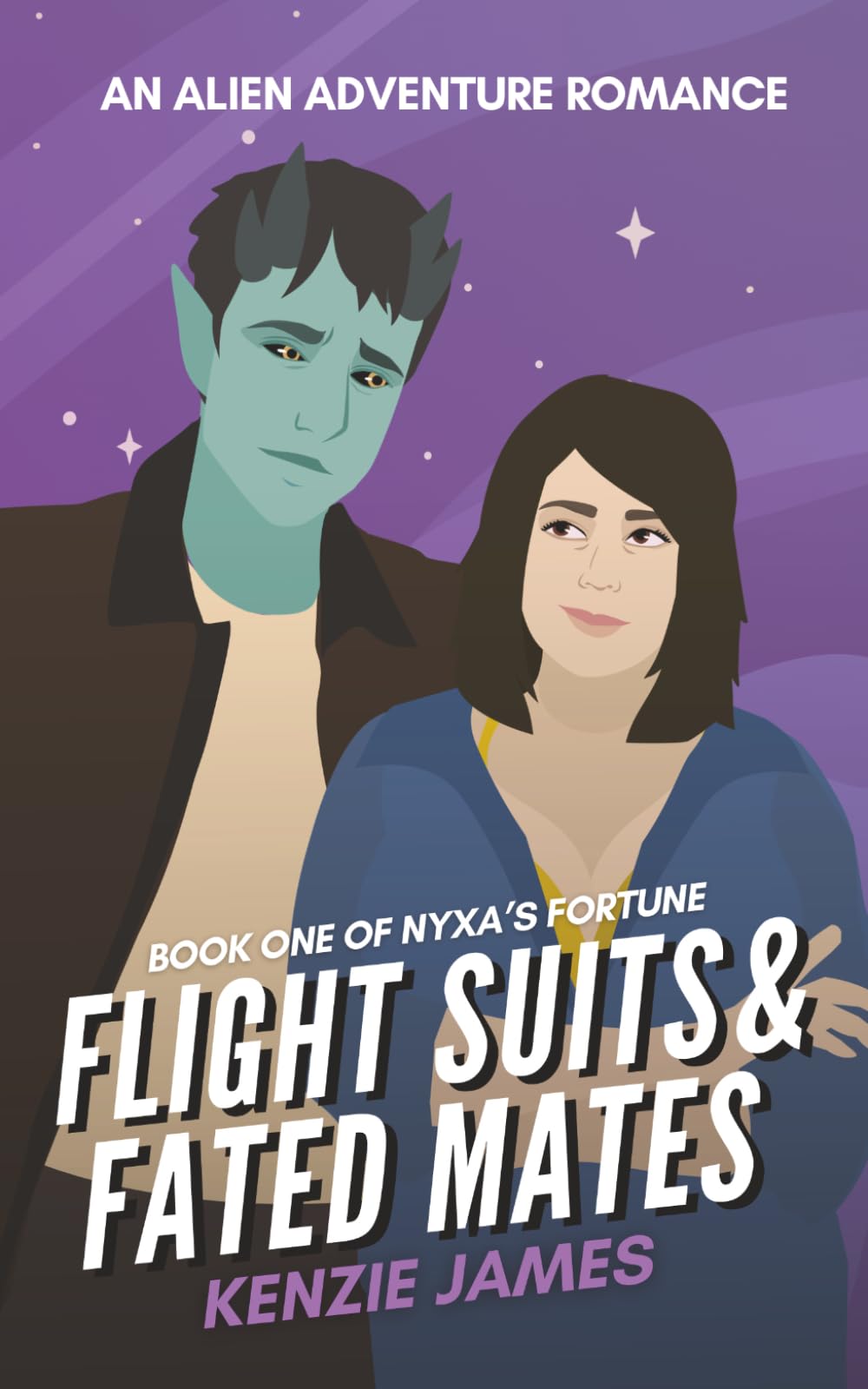 Flight Suits & Fated Mates: An Alien Adventure Romance (Nyxa's Fortune)