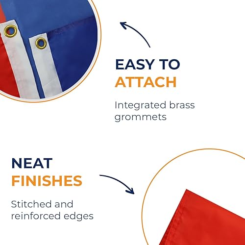 Miniatura 7 de AZ FLAG - Bandera de Venezuela de 7 estrellas con brazos - 3x5 pies - Cartel venezolano antiguo de poliéster 100D con dos ojales metálicos -