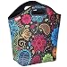 Large Lunch Bags for Women, Fashionable Adult Lunch Box Thick Water Resistant Neoprene Insulated Lunch Bag for Work Office Outdoor Picnic, Colorful Paisley