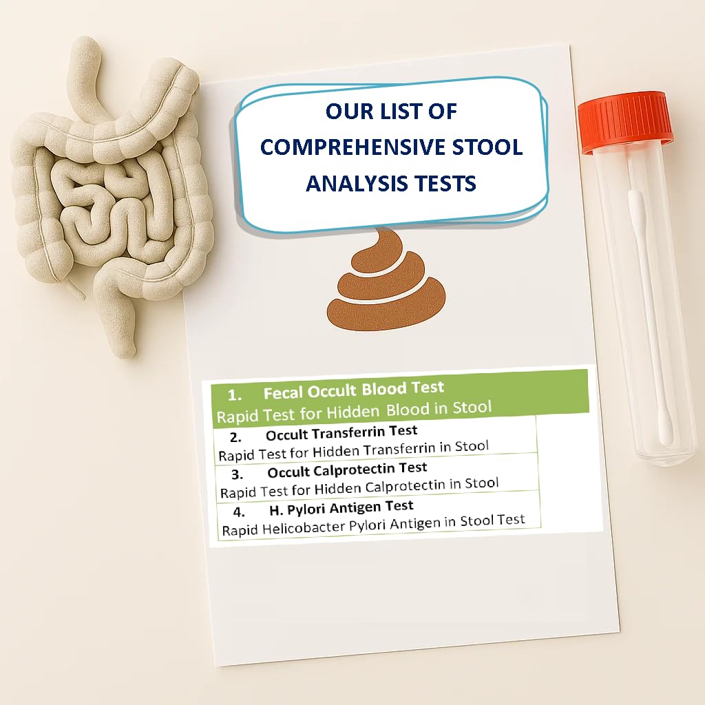 Stool Fecal Occult Blood Test (2 Tests) : Amazon.ca: Industrial