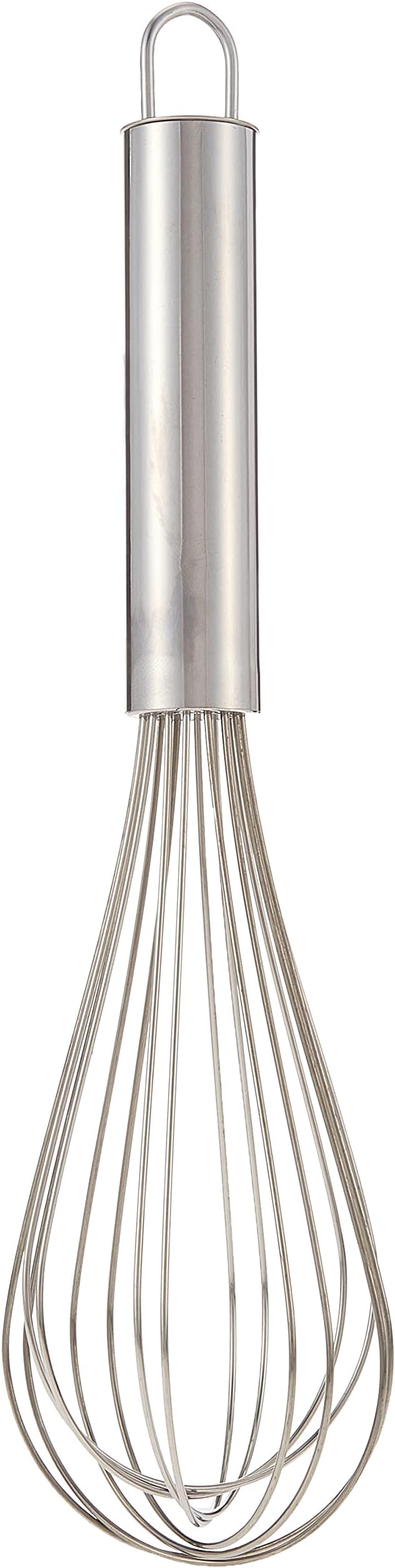 RAJ STEEL TUBE WHISK , 12 INCH , SILVER, RK0053, Kitchen Whisk for Cooking , Blending Whisking , Beating Whisk , Stirring Enhanced Version Balloon Wire Whisk