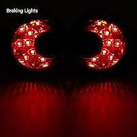 Vista 6 de TCT-MOTORPARTS Señales de giro traseras LED para Harley Sportster XL883 XL1200 1992-2022